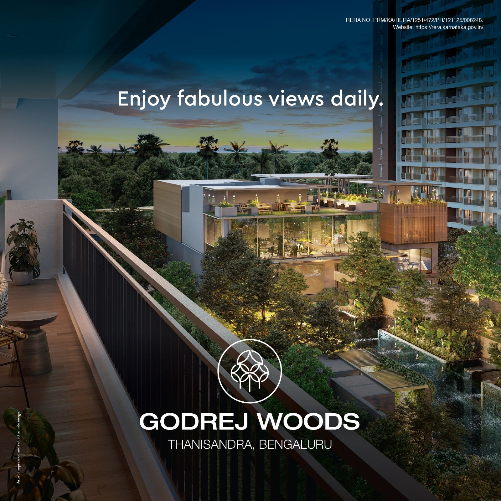 Godrej Woods view 2