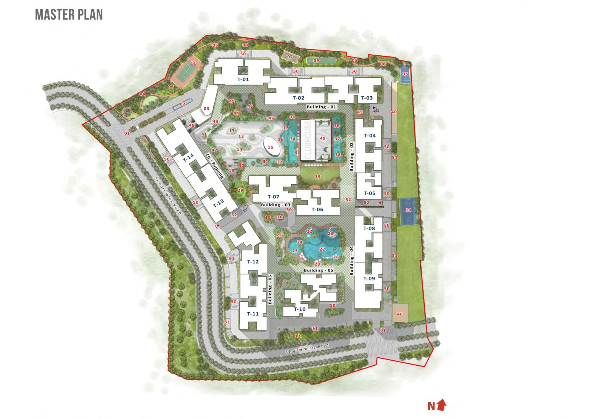 Evergreen at Prestige Raintree Park, 1 to 4 BHK in Whitefield