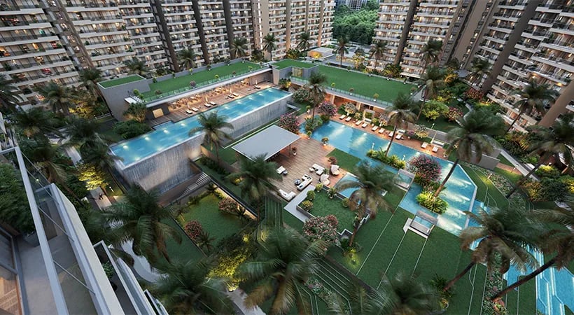 Evergreen at Prestige Raintree Park view 2