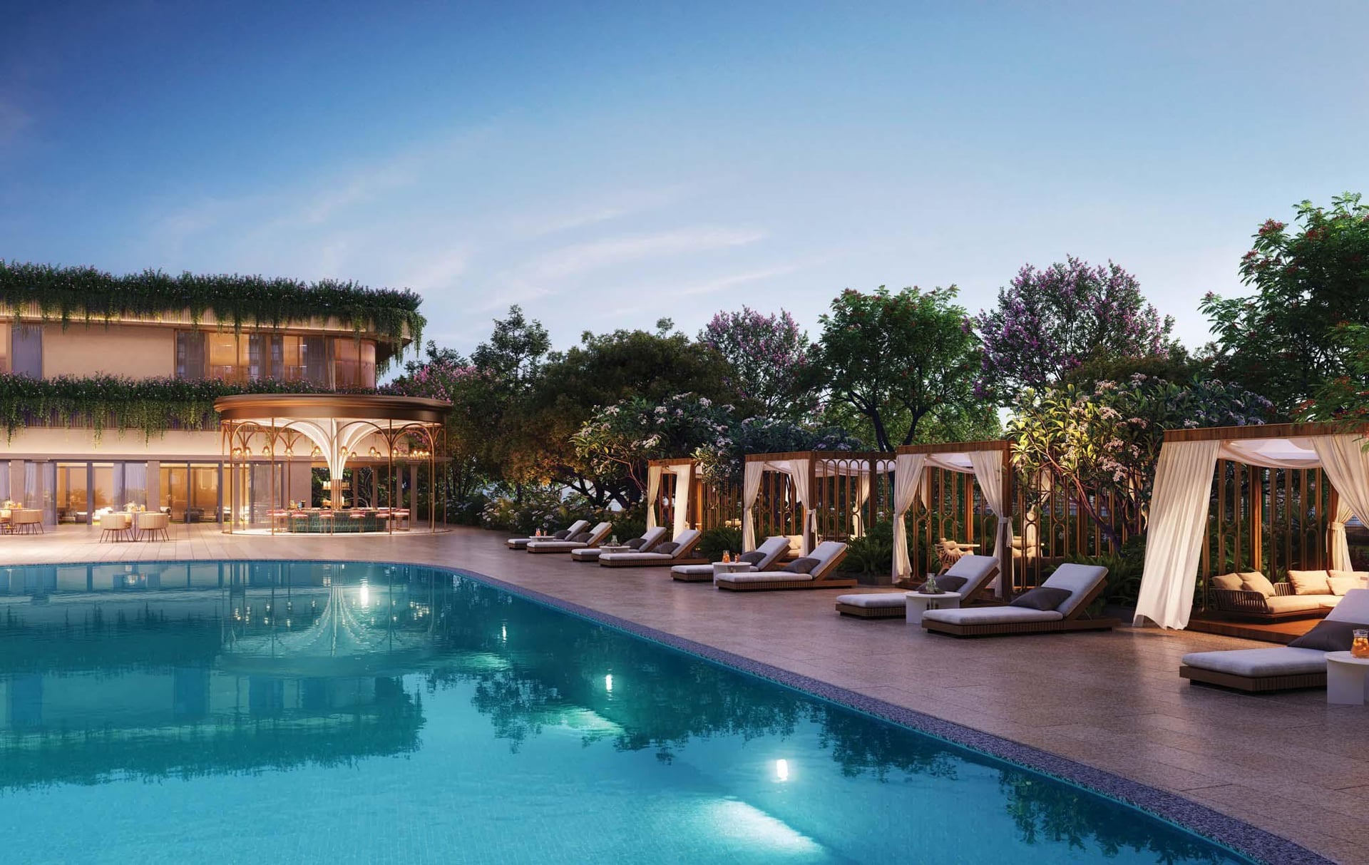 Lodha Elanza view 2
