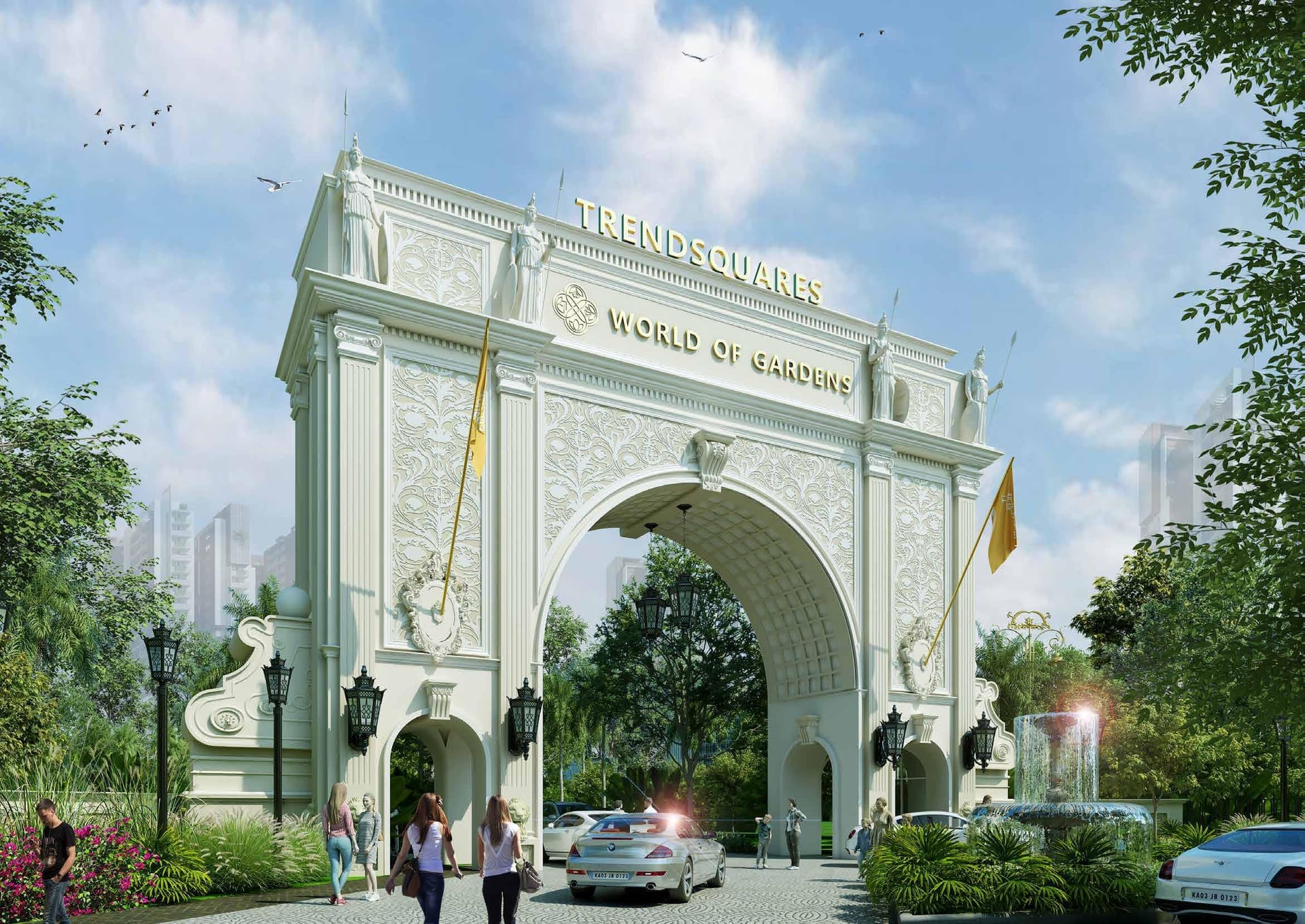 World of Gardens, 3 to 4 BHK in Whitefield