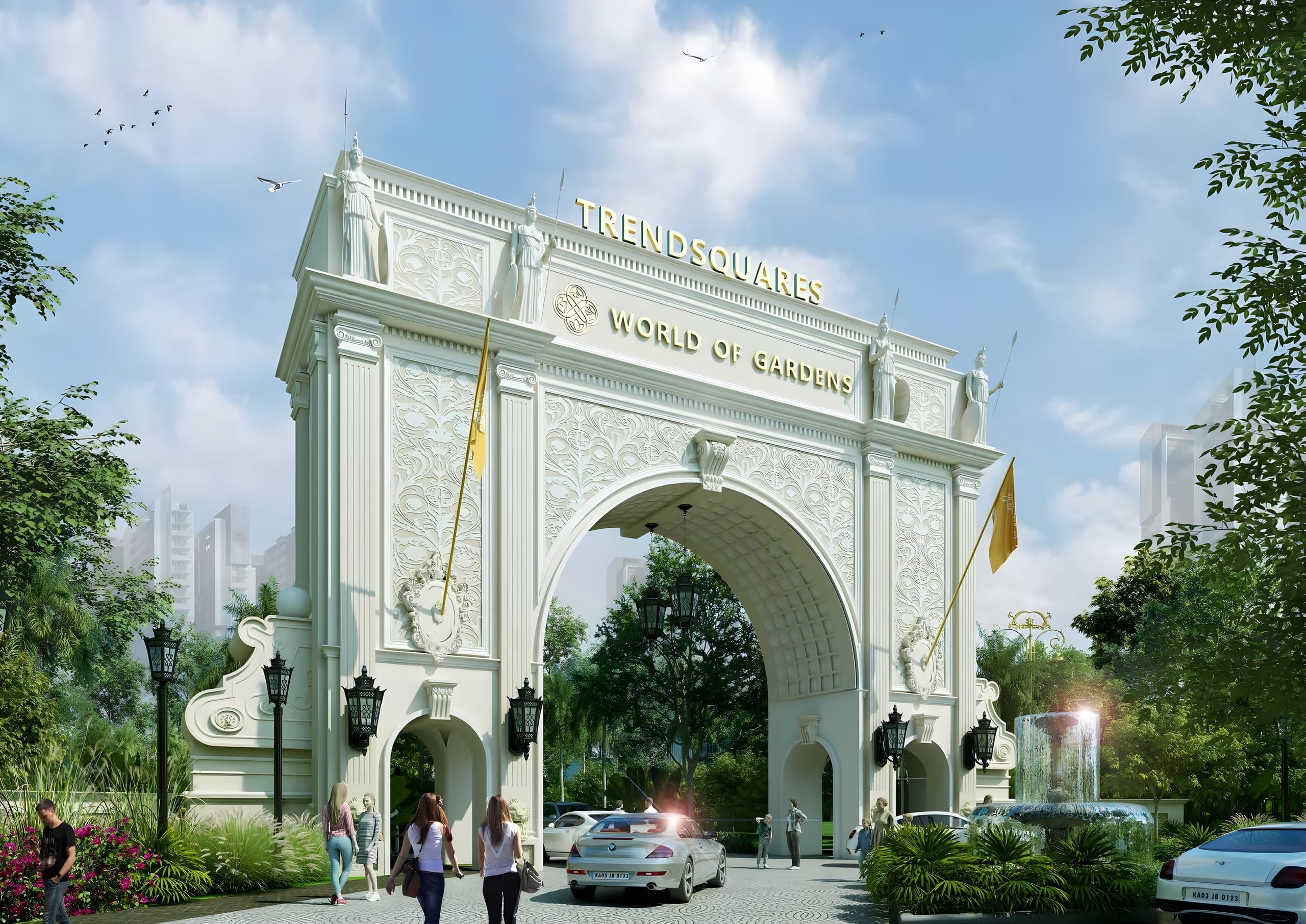 World of Gardens, 3 to 4 BHK in Whitefield